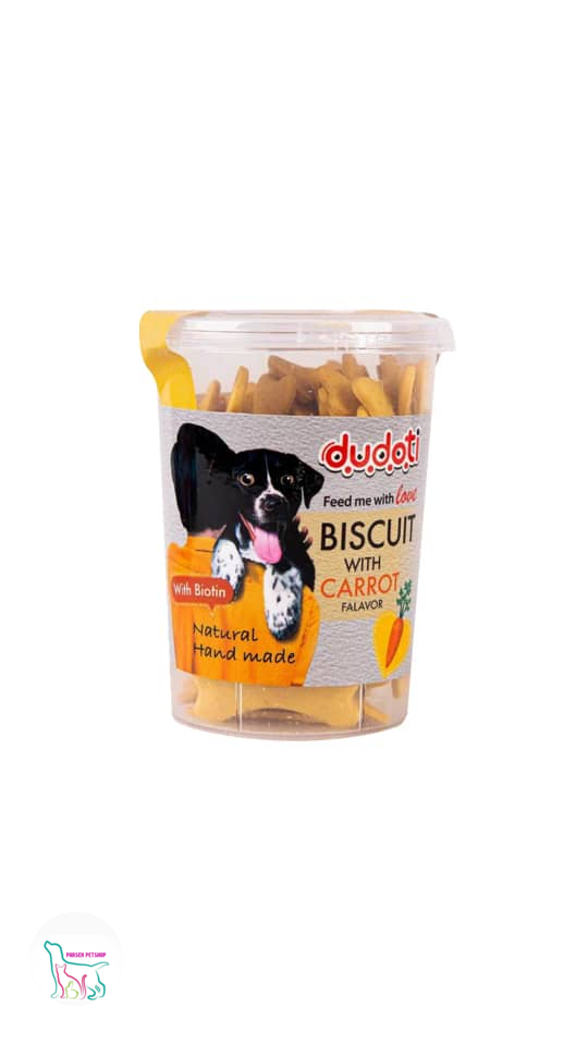 تشویقی میوه ای dudoti با طعم هویج مخصوص سگ